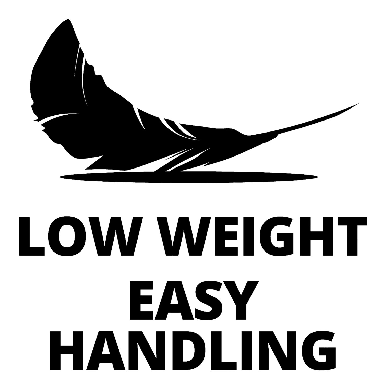 Symbol für geringes Gewicht und einfache Handhabung der Einhell Universalsäge TE-AP 750 E.