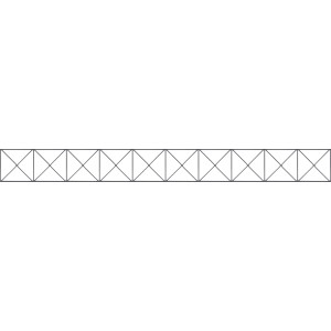 Alberts Zaun-Dekorelement Nexus 20 cm x 200 cm