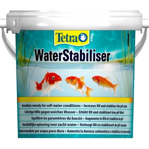 Tetra Pond WaterStabiliser 1,2kg im Eimer: Wasserpflegemittel für Gartenteiche zur Stabilisierung des pH-Werts.