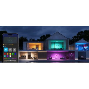 Govee smarte LED-Deckenleuchte rund H80A1 RGBIC Ø30,48 cm