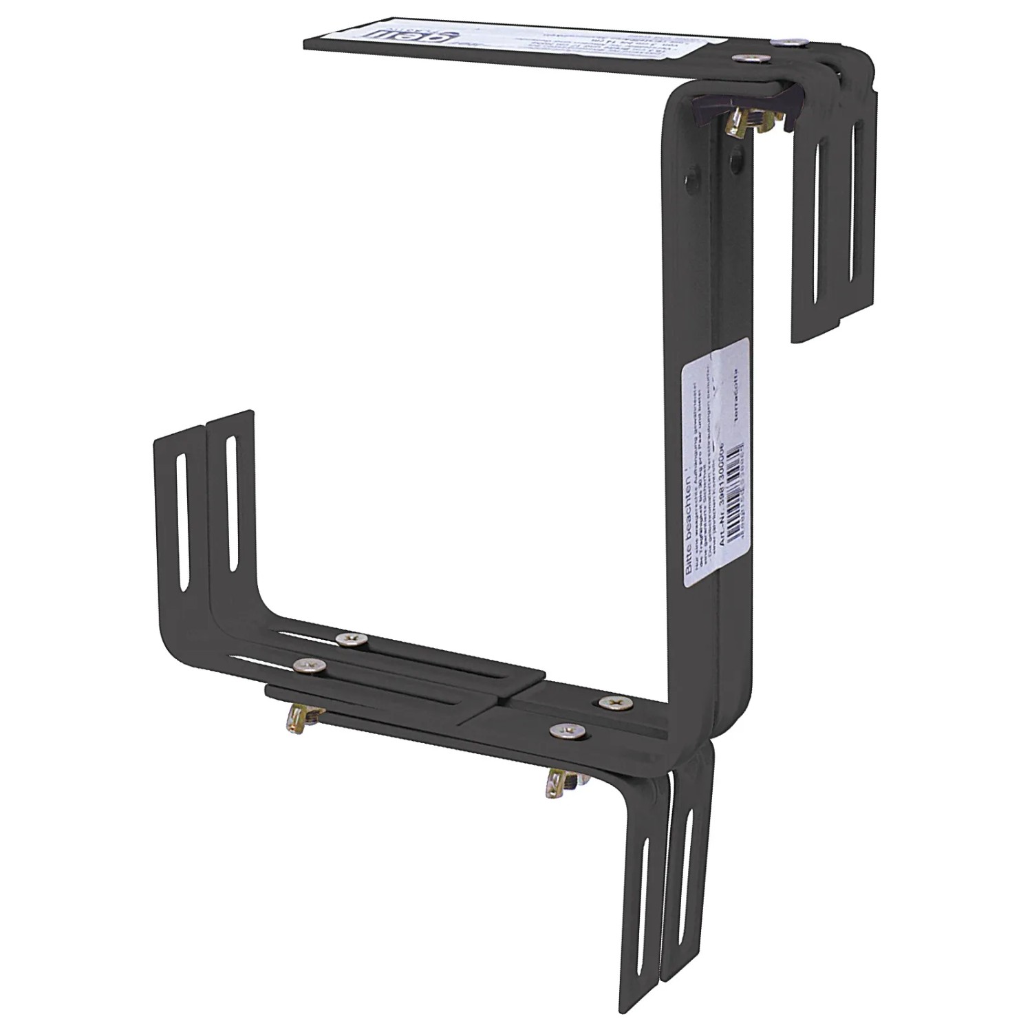 Geli Blumenkasten Halter 3-fach Verstellbar Anthrazit kaufen bei OBI