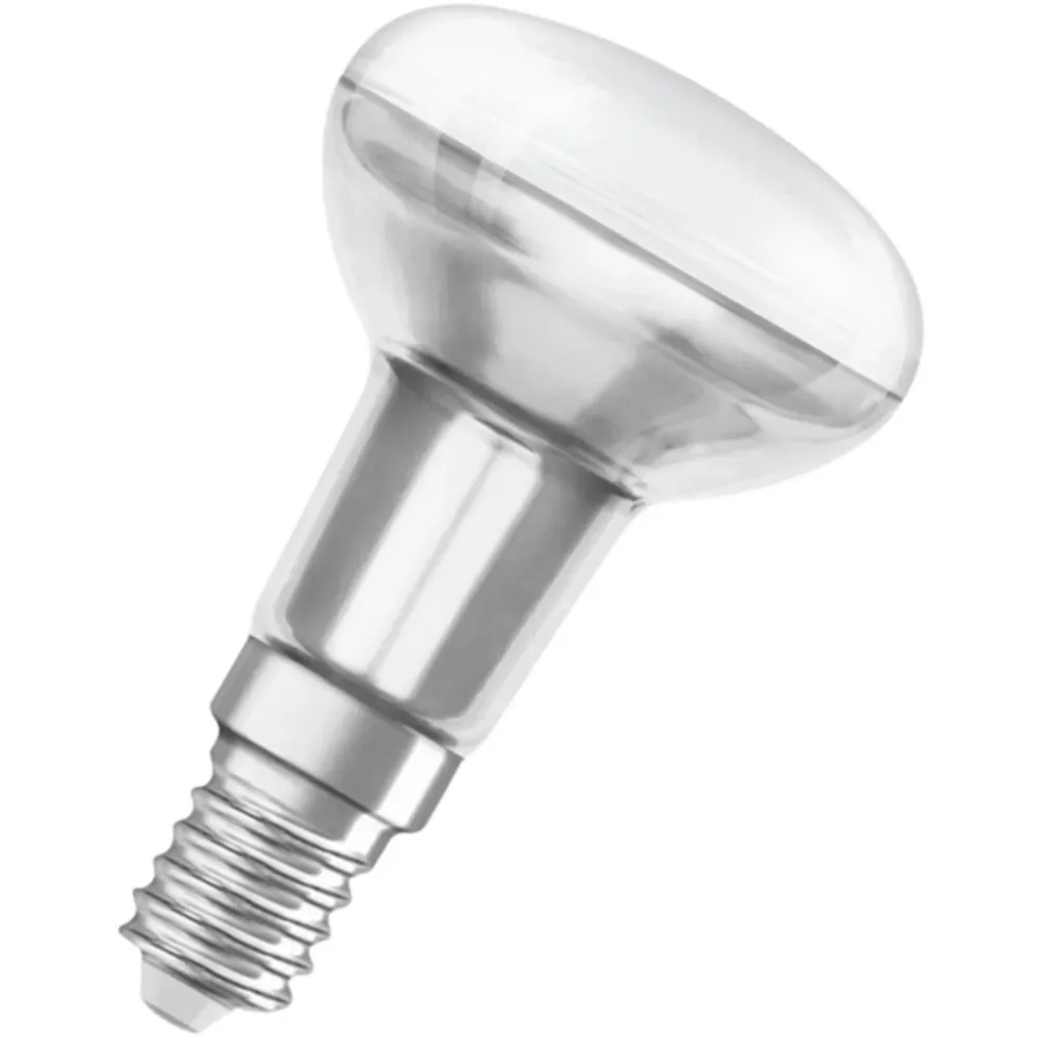 Osram LED Reflektorlampe E14, 2,6W, R50, warmweiß, für Wohnräume.