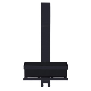 Wenko Duschcaddy Bribano Uno 23 cm x 44,5 cm x 18 cm Schwarz