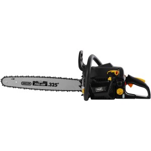 Texas Benzin-Kettensäge XCS 5600 mit 50 cm Oregon Schwert, schwarzes Gehäuse.