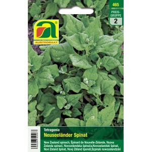 Austrosaat Spinat Neuseeländer: Saatgut für spinatähnliches Blattgemüse zur Mehrfachernte.