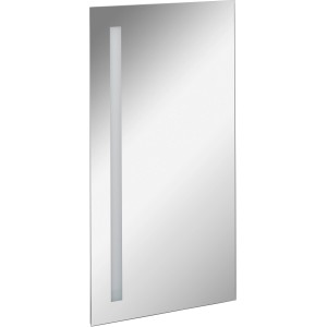 Fackelmann Spiegelelement Linear 40 cm mit LED-Ambientebeleuchtung für das Badezimmer.