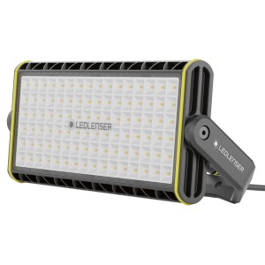 Ledlenser Baustrahler AF12C Work: Robuster LED-Strahler mit Standfuß für Baustellen und Werkstätten.