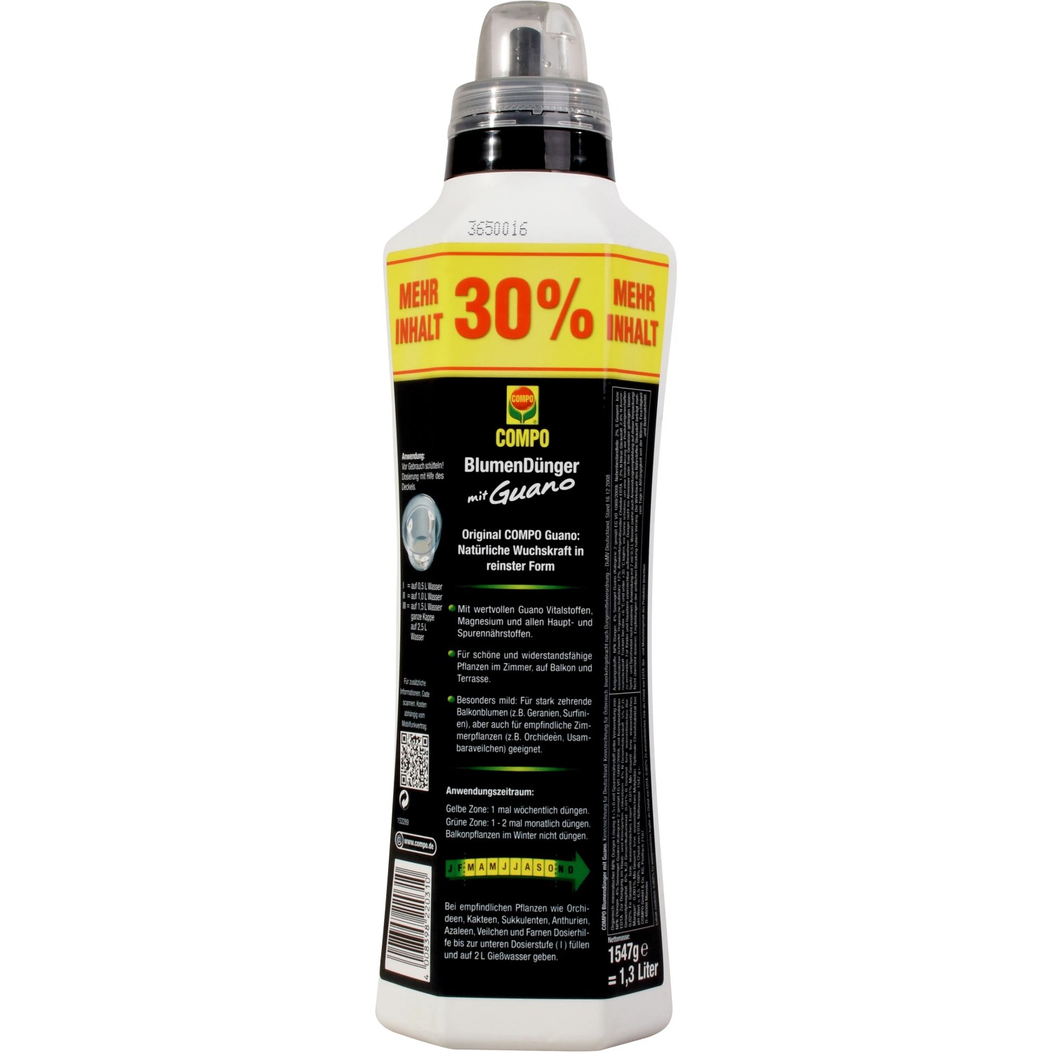 Compo Blumendnger mit Guano 1,3 l kaufen bei OBI