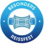 Symbol für besonders reißfeste Swirl Staubsaugerbeutel.