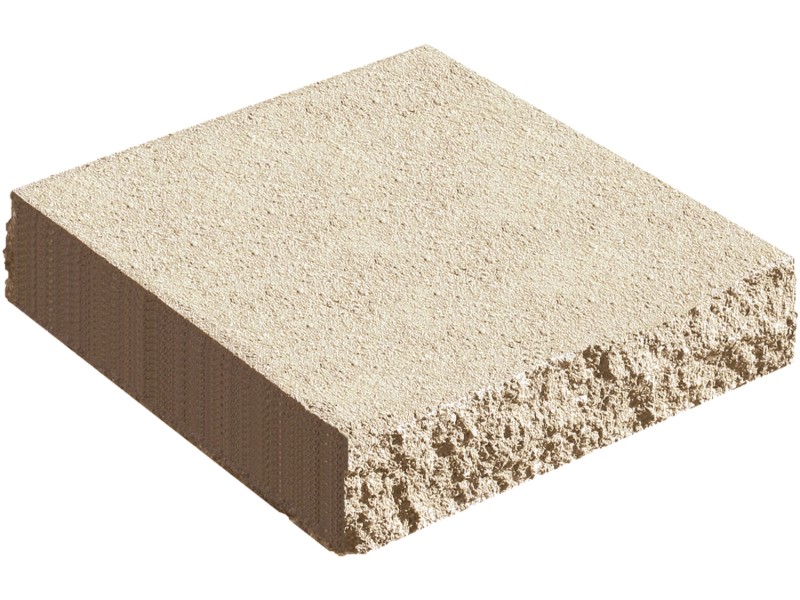 Häusler Trockenstützmauer LössGelb Abdeckstein 25 cm x 25 cm x 7 cm