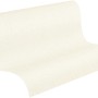 A.S. Création Vliestapete Uni Textiloptik Creme, Rolle. Dekorative Tapete mit leichter Struktur.