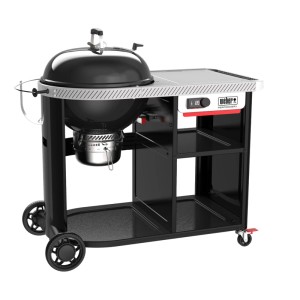 Weber Holzkohlegrill Performer Premium Smart 57 cm Schwarz