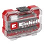 Einhell Bit-Set, 30-teilig im XS-Case mit Gürtelclip. Schraubenzieher-Bits aus CrV-Stahl.