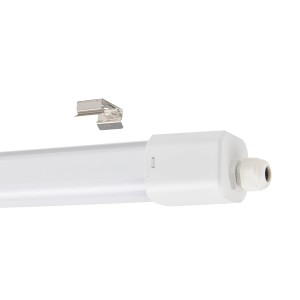 Eglo LED-CCT-Feuchtraumleuchte Slim 149,5 cm Weiß