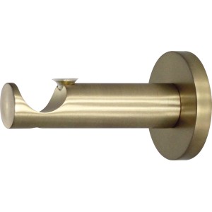 Mydeco Gardinenstange-Halterung Function Messing-Matt Ø 2,5 cm Abstand 8 cm