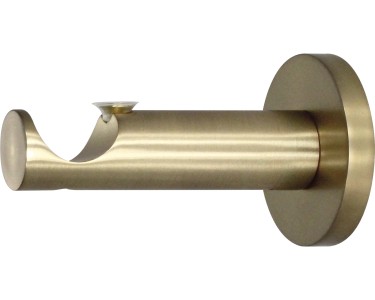 Mydeco Gardinenstange-Halterung Function Messing-Matt Ø 2,5 cm Abstand 8 cm  kaufen bei OBI