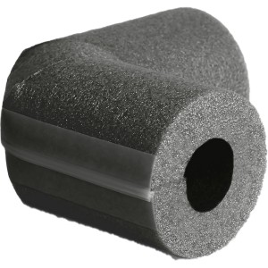 NMC Climatube® Zip Bogen 22-15 für Heizungsrohre, mit Zip-Verschluss zur einfachen Montage.