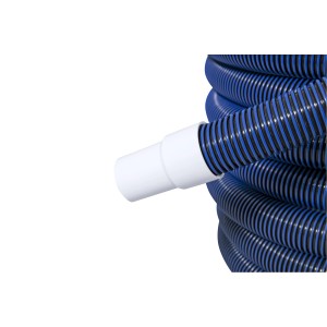 Flowclear Pool Reinigungsschlauch, 38mm x 9m, blau, mit Adapter für Poolreinigung.