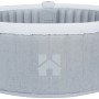 Runder Home Deluxe Whirlpool Splash in Betonoptik, Ø 208 cm, mit Steuereinheit und Abdeckung.