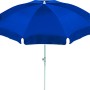 Blauer Schneider Balkonschirm Ibiza, Ø 240 cm mit Knickfunktion für flexiblen Sonnenschutz.