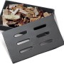 Char-Broil Räucherbox aus Gusseisen mit Holzchips, Grillzubehör für intensiven Rauchgeschmack.