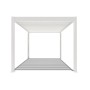 Weide Deluxe Elektrisch Pavillon Terrassenüberdachung Aluminium Led 3 X 4 M_8