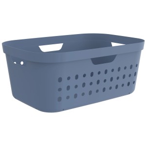 Rotho Wäschekorb Jona 39 l Horizontblau