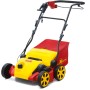 Wolf-Garten Elektro-Vertikutierer VA 378 E, 1800 W, gelb/rot, mit Fangkorb.
