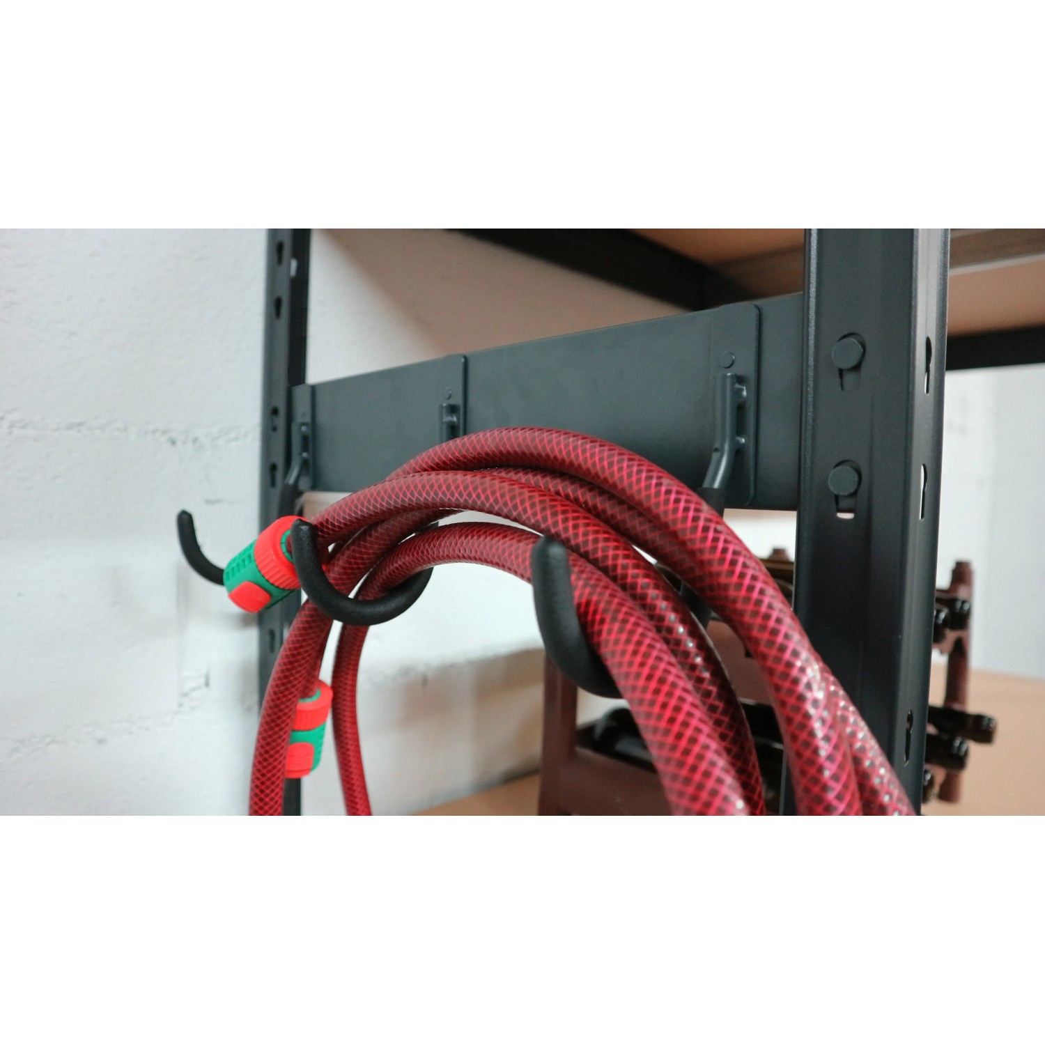 Ar Shelving Rivet Hacken am Regal mit Schlauch. Regal Zubehör für Ordnung.