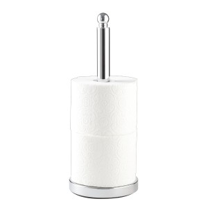 Wenko Toilettenpapier-Ersatzrollenhalter Viterbo aus Chrom für 3 Rollen.