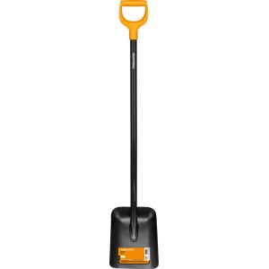 Fiskars Schaufel Solid, Gartenschaufel mit D-Griff, ideal zum Graben und Umsetzen im Garten.