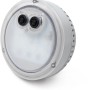 Detailaufnahme der LED-Beleuchtung für Intex PureSpa Greywood Deluxe Whirlpool.