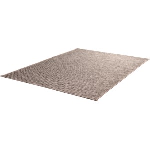Grauer Kurzflorteppich Obsession Nordic 870 für Innen- und Außenbereiche mit dezentem Muster.