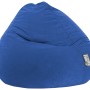 Blauer Sitting Point Sitzsack Easy, 300 l. Gemütlicher Sessel für Jugend und Erwachsene.