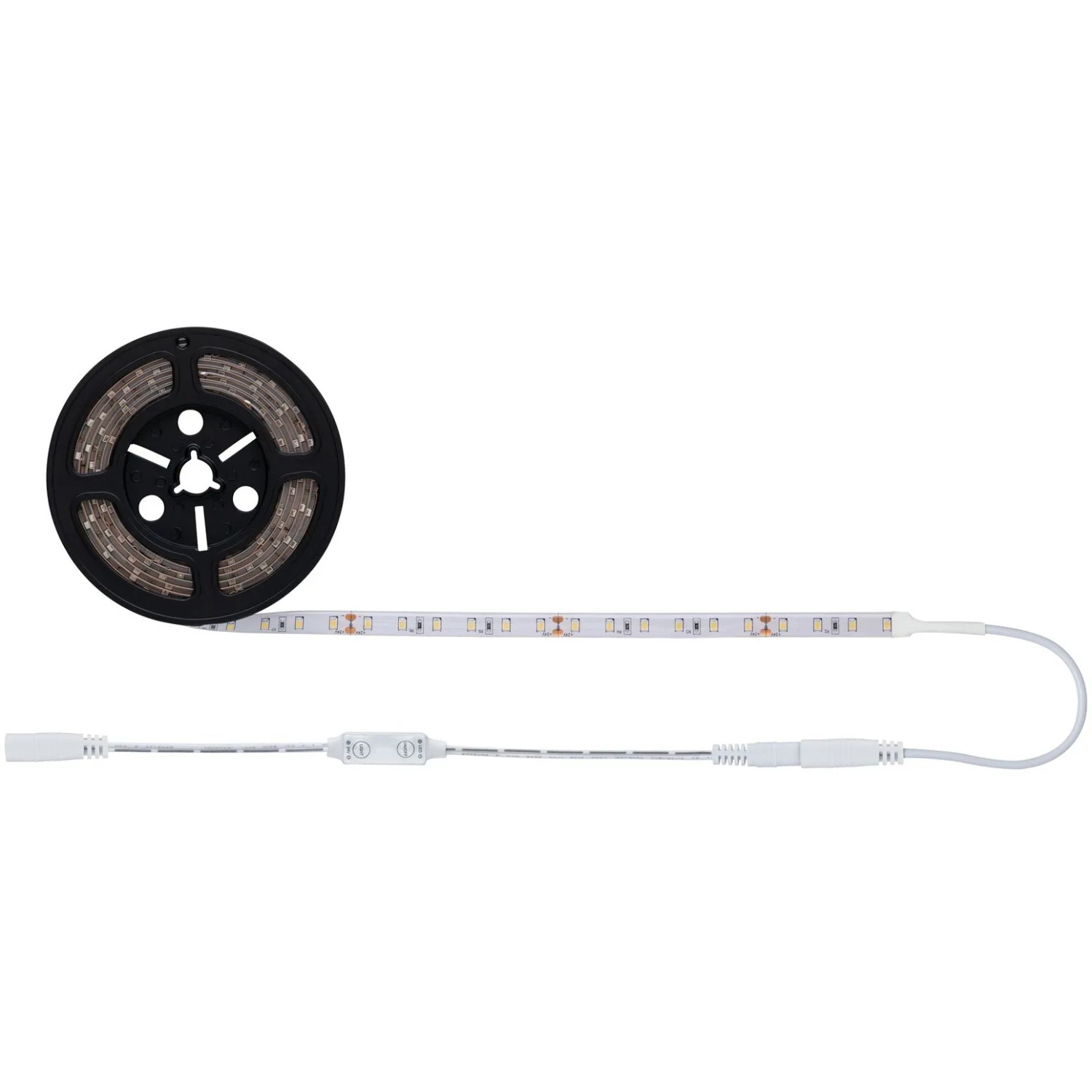 Paulmann LED-Power Strip Set, 3 m, mit Trafo und Dimmer. Flexibler LED-Streifen auf Rolle.