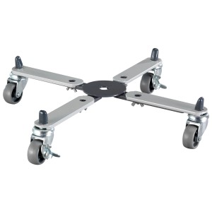 Wagner Kübelroller SunCity Basic, ausziehbarer Rolluntersetzer mit Bremsen für den Außenbereich.