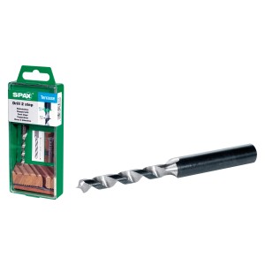 Spax Stufenbohrer für Terrassenbau, 4,1 und 6,5 mm Durchmesser.