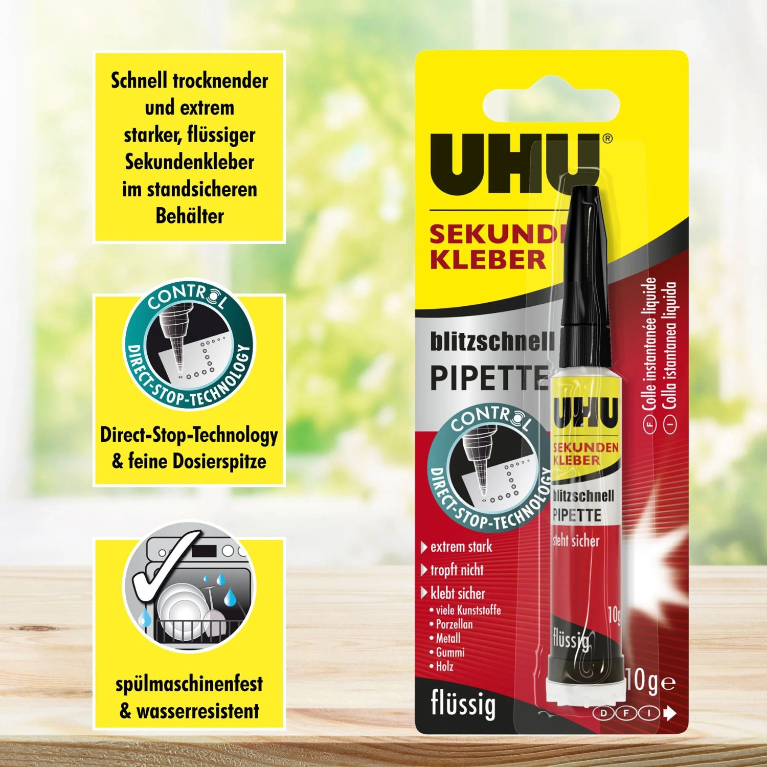 Uhu Sekundenkleber Blitzschnell Pipette 10 g_5