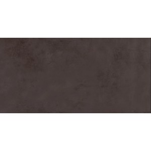Terrassenplatte Feinsteinzeug Moon Chocolate, 60x120 cm, matte Oberfläche.