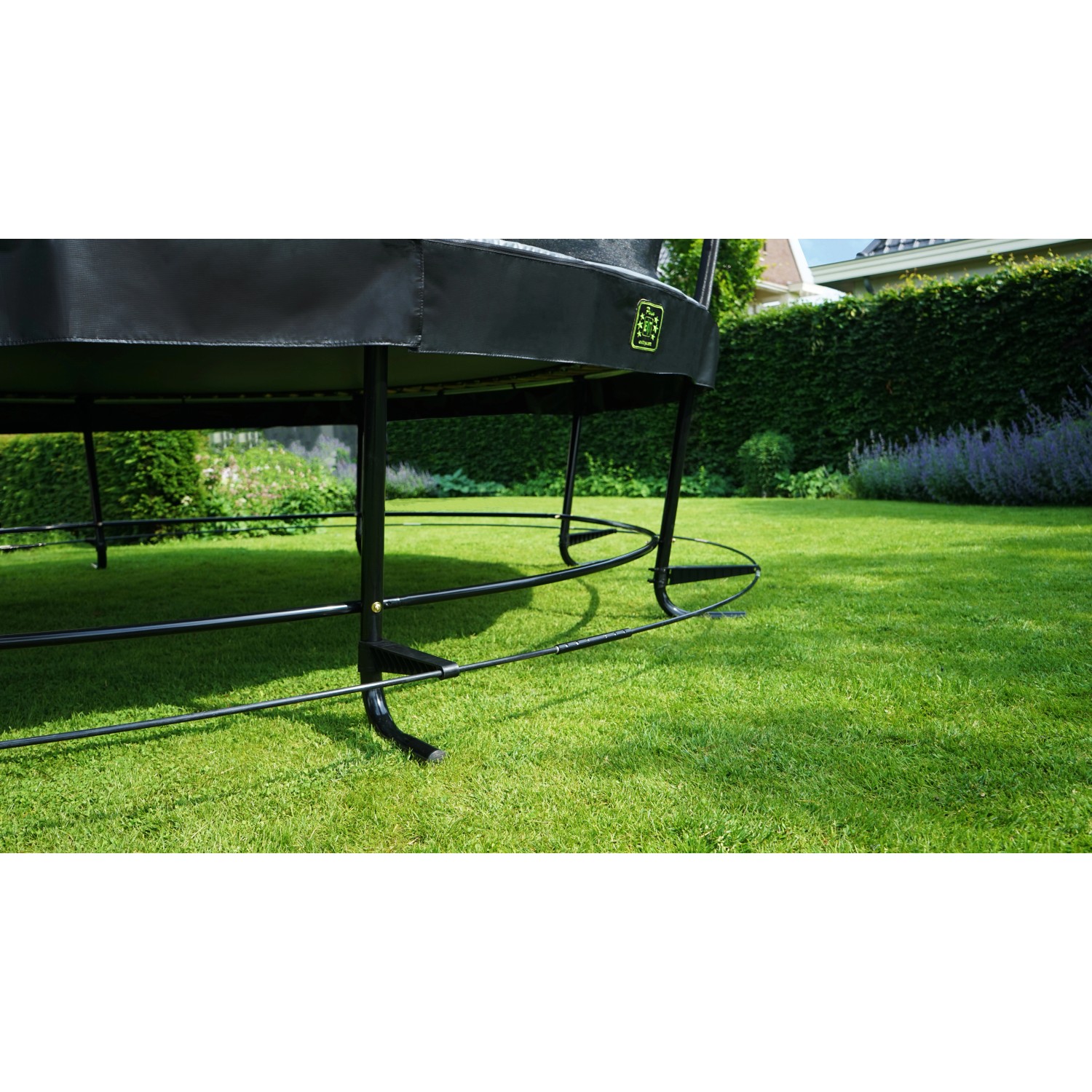 EXIT Mähroboter-Stopper für Lotus/Elegant Trampoline Ø366cm, schützt den Rahmen vor Beschädigungen.
