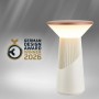 Dimmbare Brilo Akku Tischleuchte Pilia in Coffee, Design-Tischlampe mit Touchfunktion und German Design Award.