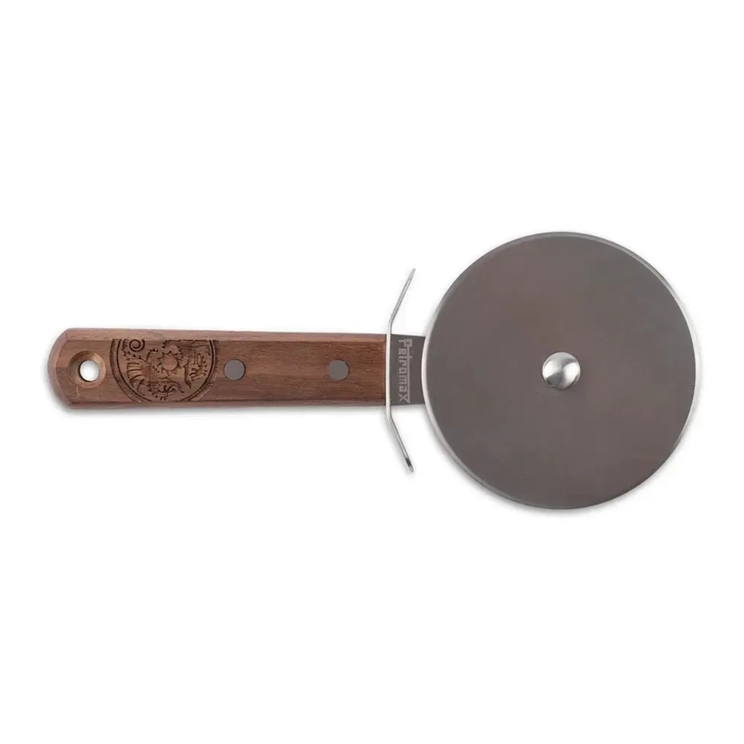 ALLTOP Pizzaschneider-Wippe – Edelstahlklinge Mit Holzgriff & Schutzhülle, 35,6 Cm