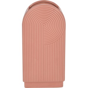 Vase Modern Antique 25,5 cm x 12,5 cm x 7 cm Terracotta