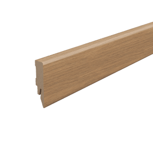 Egger Sockelleiste L734 Kubisch für Fußboden Baronia 6 cm Eiche Braun