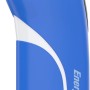 Blaue Energizer Pocket Light Taschenlampe mit weißem Akzent, inklusive Batterien.