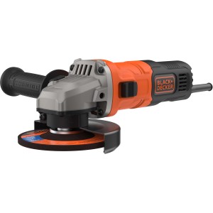 Black+Decker Winkelschleifer BEG010, 710 W, 115 mm. Kompaktes Einsteigermodell für Schleifarbeiten.