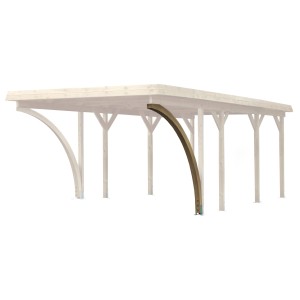 Karibu Einfahrtbogen 2er-Set für Einzelcarport Classic + Premium FSC®