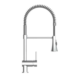 Schütte Spiralfeder-Spültischarmatur Cornwall Chrom mit ausziehbarer Brause.