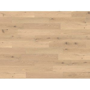 Living by Haro Parkettmuster Eiche Weiß, Landhausdiele mit geölter Oberfläche.