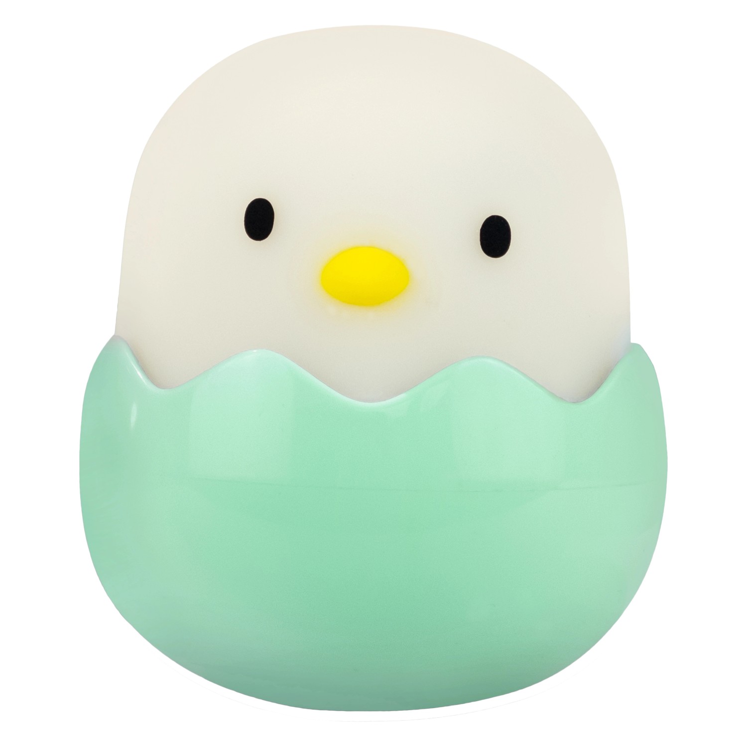 MegaLight LED Nachtlicht Baby Eggy, dimmbar, 3er-Set. Küken in Eierschale, mintgrün.